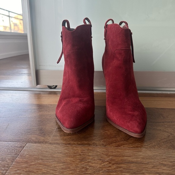 Sam Edelman suede ankle boots size 10 - Picture 3 of 9
